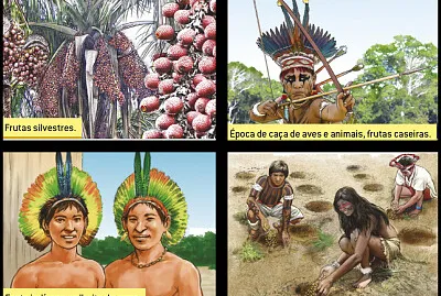 Indígenas e Natureza jigsaw puzzle