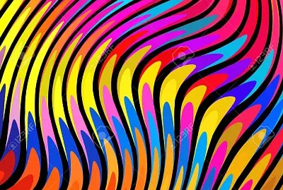 colorful swril lines