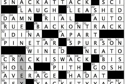 פאזל של K H crossword