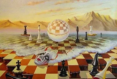 Ajedrez en la playa 2