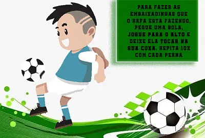 Rafa e as embaixadinhas