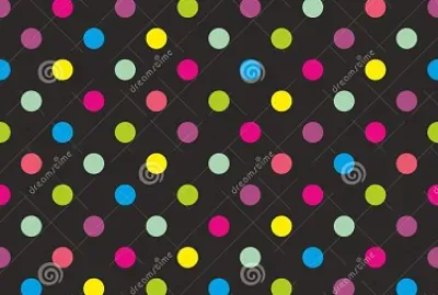 color polka dots