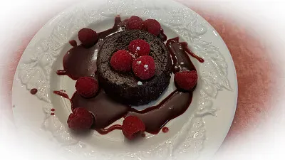 Délicieux fondant au chocolat
