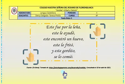 Organiza el rompecabezas y descubre el texto. jigsaw puzzle
