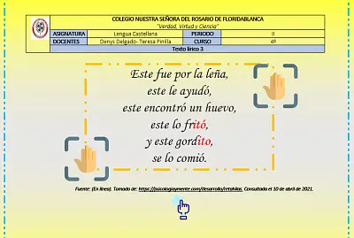 Organiza el rompecabezas y descubre el texto. jigsaw puzzle