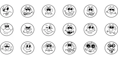 Emojis faces jigsaw puzzle