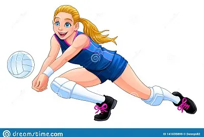 Jugando Voleibol