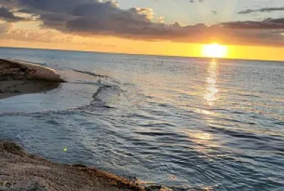 Atardecer en Boquerón 1, Cabo Rojo, Puerto Rico.