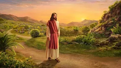 Jesús caminando