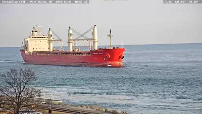  "saltie  " m/v Federal Seto, southbound off of Lake Huron