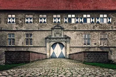 Portão misterioso jigsaw puzzle