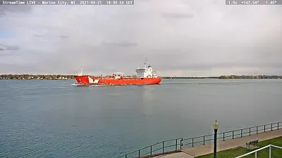 Saltwater Tanker Iver Bright at Marine City