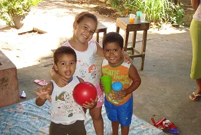 Foto de gabi pedro e caio