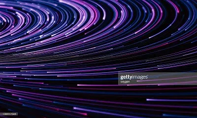 purple  optical Fibers jigsaw puzzle