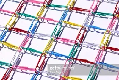 Paper clips jigsaw puzzle