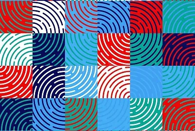 Multicolored Geometric Pattern