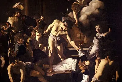 O Martírio de São Matheus - Caravaggio jigsaw puzzle