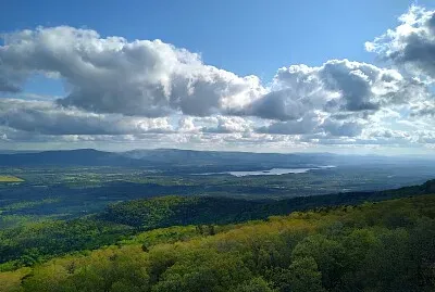 Petit Jean River Valley from Mt. Magazine, AR