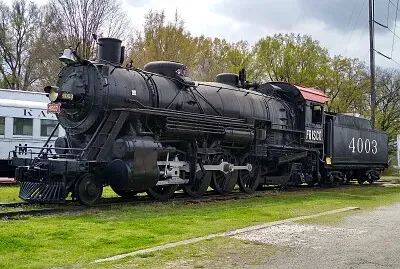 Engine 4003 at the Fort Smith Train Museum, AR