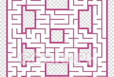 פאזל של abstract square maze