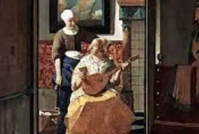 A carta de amor - Vermer jigsaw puzzle