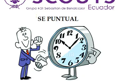 Grupo Scout 51 SDB PUNTUALIDAD