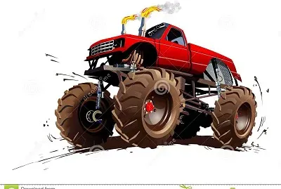 Cartoon Monster Truck 3
