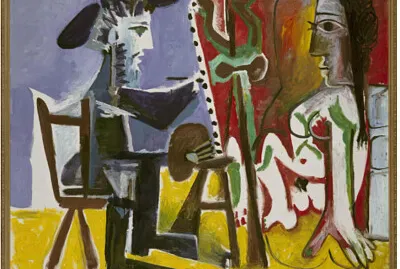El pintor y la modelo