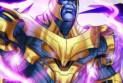 Thanos from Fortnite jigsaw puzzle