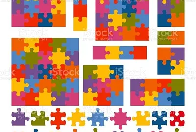 פאזל של puzzle set
