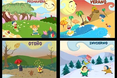 LAS ESTACIONES DEL AÑO