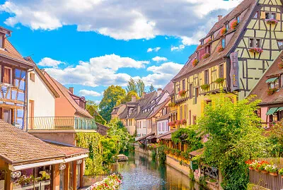 פאזל של Colmar-Alsacia