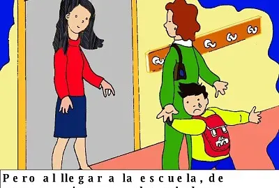 no quiere ir a la escuela