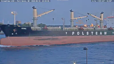  "saltie " m/v irma northbound to Lake Huron