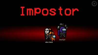 פאזל של impostor en among us