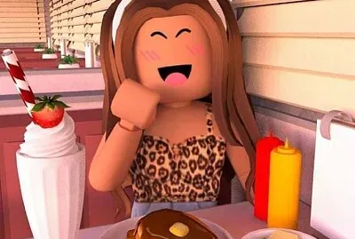chica comiendo