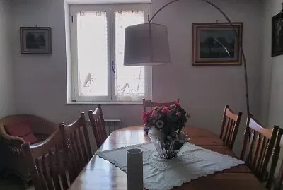 la sala da pranzo
