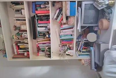 libreria al piano di sotto