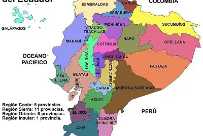 PROVINCIAS DEL ECUADOR jigsaw puzzle
