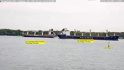  "Salties " m/v Amurborg, m/v Resko, fishing boat