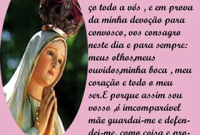 Consagração a Nossa Senhora