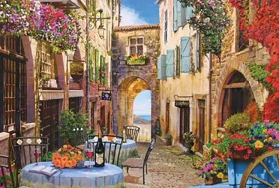 פאזל של Pueblito con encanto