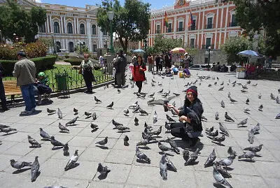 plaza de armas la paz b0livia
