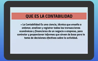 Definición Contabilidad