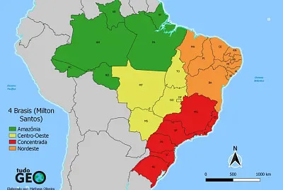 Regionalização Milton Santos e Maria Laura jigsaw puzzle