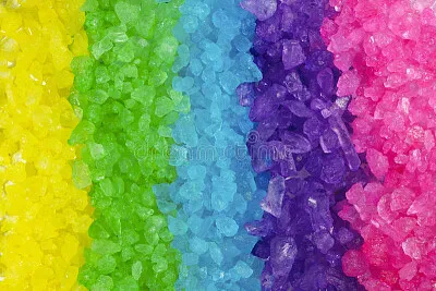 multicolor crystal rocks