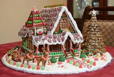 Ginger bread house jigsaw puzzle