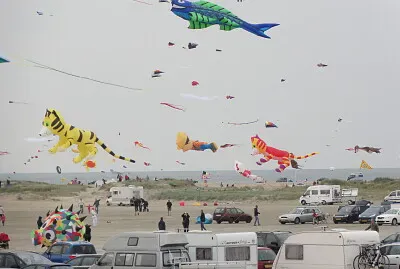 Kite festival, Rømø, Denmark