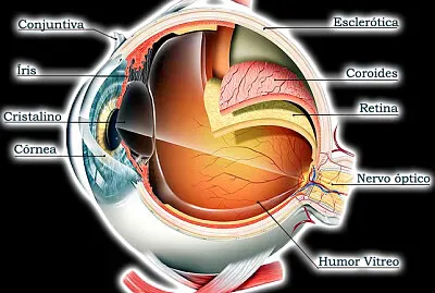 Anatomia dos olhos