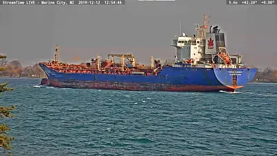 m/t Carlos Magnus , northbound on St Clair River